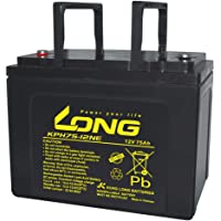 Kung Long KPH75-12NE - Batería de plomo (12 V- 75 Ah- a prueba de ciclos)